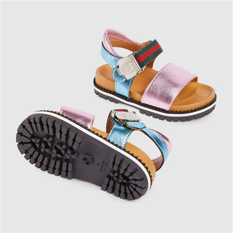 infant gucci sandals|gucci sandals for girls.